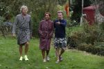 Amsterdam 16 oktober 2021
Patty Brard en haar man Antoine v d Vijver in een ijsbad . Patty heeft een hele lijn met produkten die bij het Kruitvat te koop zijn .
