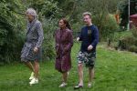 Amsterdam 16 oktober 2021
Patty Brard en haar man Antoine v d Vijver in een ijsbad . Patty heeft een hele lijn met produkten die bij het Kruitvat te koop zijn .