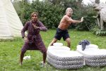 Amsterdam 16 oktober 2021
Patty Brard en haar man Antoine v d Vijver in een ijsbad . Patty heeft een hele lijn met produkten die bij het Kruitvat te koop zijn .