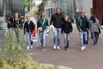 Amsterdam 2 september 2021
Pieter v d Hoogenband en zijn vrouw Marie Jose met hun beider kinderen in amsterdam.
