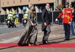Den Haag 21 september 2021
Prinsjesdag in Den Haag 2021. De troonrede is in de grote kerk. Aanwezig namens de koninklijke familie zijn Koning Willem Alexander en Koningin Maxima Prins Constantijn en Prinses Laurentien.