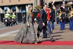 Den Haag 21 september 2021
Prinsjesdag in Den Haag 2021. De troonrede is in de grote kerk. Aanwezig namens de koninklijke familie zijn Koning Willem Alexander en Koningin Maxima Prins Constantijn en Prinses Laurentien.