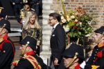 Den Haag 21 september 2021
Prinsjesdag in Den Haag 2021. De troonrede is in de grote kerk. Aanwezig namens de koninklijke familie zijn Koning Willem Alexander en Koningin Maxima Prins Constantijn en Prinses Laurentien.