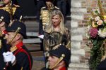 Den Haag 21 september 2021
Prinsjesdag in Den Haag 2021. De troonrede is in de grote kerk. Aanwezig namens de koninklijke familie zijn Koning Willem Alexander en Koningin Maxima Prins Constantijn en Prinses Laurentien.