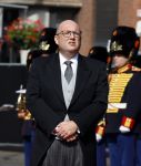 Den Haag 21 september 2021
Prinsjesdag in Den Haag 2021. De troonrede is in de grote kerk. Aanwezig namens de koninklijke familie zijn Koning Willem Alexander en Koningin Maxima Prins Constantijn en Prinses Laurentien.
