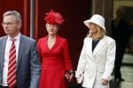 Den Haag 21 september 2021
Prinsjesdag in Den Haag 2021. De troonrede is in de grote kerk. Aanwezig namens de koninklijke familie zijn Koning Willem Alexander en Koningin Maxima Prins Constantijn en Prinses Laurentien.