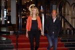 Noordwijk 4 september 2021
Rob Kamphues en zijn nieuwe vriendin Kristi verlaten Hotel Huis ter Duin