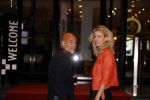 Noordwijk 4 september 2021
Rob Kamphues en zijn nieuwe vriendin Kristi verlaten Hotel Huis ter Duin