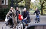 Amsterdam 16 oktober 2021
Robert en Claudia Schoemacher op de fiets bij het vondelpark
