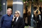 Amsterdam 7 oktober 2021
Ronald Koeman en zijn vrouw Bartina Koeman op de cornelis schuytstraat .