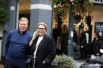 Amsterdam 7 oktober 2021
Ronald Koeman en zijn vrouw Bartina Koeman op de cornelis schuytstraat .