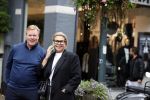 Amsterdam 7 oktober 2021
Ronald Koeman en zijn vrouw Bartina Koeman op de cornelis schuytstraat .