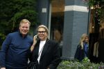Amsterdam 7 oktober 2021
Ronald Koeman en zijn vrouw Bartina Koeman op de cornelis schuytstraat .