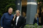 Amsterdam 7 oktober 2021
Ronald Koeman en zijn vrouw Bartina Koeman op de cornelis schuytstraat .