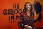Amsterdam 12 oktober 2021
Cast presentatie Andre Hazes musical Hij gelooft in mij met Martijn Fischer Annick Boer Roosmarijn Luyten Mark Kraan Rutger de Bekker en Dorien v Gent .