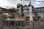 Volendam 12 oktober 2021
Strandtent Simon Keizer op parkeerplaats Hotel Spaander
