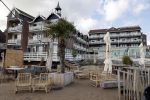 Volendam 12 oktober 2021
Strandtent Simon Keizer op parkeerplaats Hotel Spaander