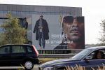 Amsterdam 16 april 2021
Snoop Dogg reclame abri op het pand van GSTAR RAW