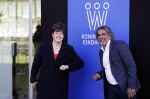 Eindhoven 27 april 2021
Koningsdag 2021 op de High tech Campus in Eindhoven.
Aanwezig Koning Willem Alexander Koningin Maxima Prinses Amalia Prinses Ariane en Prinses Alexia Soenil Bahadoer met zijn vrouw en kinderen