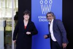 Eindhoven 27 april 2021
Koningsdag 2021 op de High tech Campus in Eindhoven.
Aanwezig Koning Willem Alexander Koningin Maxima Prinses Amalia Prinses Ariane en Prinses Alexia Soenil Bahadoer met zijn vrouw en kinderen
