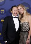 Amsterdam 14 oktober 2021
Televizierring gala in Carre Amsterdam. Spiros Chalos met zijn partner Lisa Oostwoud