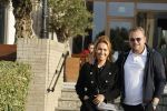 Noordwijk 9 oktober 2021
Wesly Bronkhorst met zijn nieuwe vriendin Raquel bij Huis ter Duin.