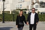 Noordwijk 9 oktober 2021
Wesly Bronkhorst met zijn nieuwe vriendin Raquel bij Huis ter Duin.