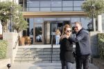 Noordwijk 9 oktober 2021
Wesly Bronkhorst met zijn nieuwe vriendin Raquel bij Huis ter Duin.