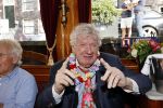 Amsterdam 6 september 2021
Willibrord Frequin viert zijn 80e verjaardag  met zijn kinderen vrouw en beste vrienden op een boot op de grachten van Amsterdam. Zijn kinderen Barbara Rebecca Louis .