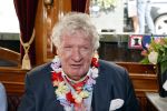 Amsterdam 6 september 2021
Willibrord Frequin viert zijn 80e verjaardag  met zijn kinderen vrouw en beste vrienden op een boot op de grachten van Amsterdam. Zijn kinderen Barbara Rebecca Louis .