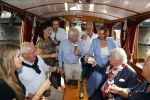 Amsterdam 6 september 2021
Willibrord Frequin viert zijn 80e verjaardag  met zijn kinderen vrouw en beste vrienden op een boot op de grachten van Amsterdam. Zijn kinderen Barbara Rebecca Louis .