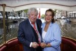 Amsterdam 6 september 2021
Willibrord Frequin viert zijn 80e verjaardag  met zijn kinderen vrouw en beste vrienden op een boot op de grachten van Amsterdam. Zijn kinderen Barbara Rebecca Louis . Willibrord met zijn vrouw