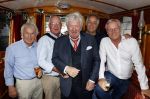Amsterdam 6 september 2021
Willibrord Frequin viert zijn 80e verjaardag  met zijn kinderen vrouw en beste vrienden op een boot op de grachten van Amsterdam. Zijn kinderen Barbara Rebecca Louis . Willibrord zijn broer Aad Ouborg Fons de Poel en Guido Maas
