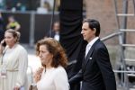Den Haag 21 september 2021
Prinsjesdag in Den Haag 2021. De troonrede is in de grote kerk. Aanwezig namens de koninklijke familie zijn Koning Willem Alexander en Koningin Maxima Prins Constantijn en Prinses Laurentien. Wopke Hoekstra