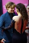 Amsterdam 11 oktober 2021
Premiere Liefde zonder grenzenin Tuschinski met in de hoofdrol Yolanthe Cabau v Kasbergen Jim Bakkum Soy Kroon Abbey Hoes  Hajo Bruins en Peggy Vrijens