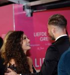 Amsterdam 11 oktober 2021
Premiere Liefde zonder grenzenin Tuschinski met in de hoofdrol Yolanthe Cabau v Kasbergen Jim Bakkum Soy Kroon Abbey Hoes  Hajo Bruins en Peggy Vrijens .