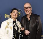 Amsterdam 6 oktober 2022
Uitreiking televizierring 2022 in carre
Bart Chabot  met zijn vrouw