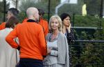 Amsterdam 21 september 2022
Koning Willem Alexander bezoekt sportdag van de Johan Cruyff foundation op de toekomst en in de Johan Cruyff Arena . Danny Cruyff Jordi Cruyff en zijn dochter Susila .