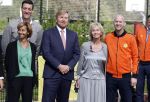 Amsterdam 21 september 2022
Koning Willem Alexander bezoekt sportdag van de Johan Cruyff foundation op de toekomst en in de Johan Cruyff Arena . Danny Cruyff Jordi Cruyff en zijn dochter Susila .