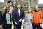 Amsterdam 21 september 2022
Koning Willem Alexander bezoekt sportdag van de Johan Cruyff foundation op de toekomst en in de Johan Cruyff Arena . Danny Cruyff Jordi Cruyff en zijn dochter Susila .