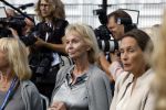 Amsterdam 21 september 2022
Koning Willem Alexander bezoekt sportdag van de Johan Cruyff foundation op de toekomst en in de Johan Cruyff Arena . Danny Cruyff Jordi Cruyff en zijn dochter Susila .