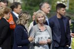 Amsterdam 21 september 2022
Koning Willem Alexander bezoekt sportdag van de Johan Cruyff foundation op de toekomst en in de Johan Cruyff Arena . Danny Cruyff Jordi Cruyff en zijn dochter Susila .