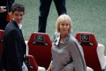 Amsterdam 21 september 2022
Koning Willem Alexander bezoekt sportdag van de Johan Cruyff foundation op de toekomst en in de Johan Cruyff Arena . Danny Cruyff Jordi Cruyff en zijn dochter Susila .