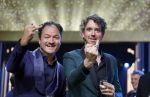 Amsterdam 6 oktober 2022
Uitreiking televizierring 2022 in carre
Even tot hier Niels v d Laan en Jeroen Woe