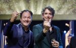 Amsterdam 6 oktober 2022
Uitreiking televizierring 2022 in carre
Even tot hier Niels v d Laan en Jeroen Woe