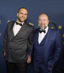 Amsterdam 6 oktober 2022
Uitreiking televizierring 2022 in carre
Jeroen Kijk in de Vegte met zijn partner Jacob Plantinga