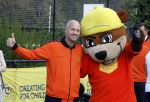 Amsterdam 21 september 2022
Koning Willem Alexander bezoekt sportdag van de Johan Cruyff foundation op de toekomst en in de Johan Cruyff Arena . Danny Cruyff Jordi Cruyff en zijn dochter Susila .