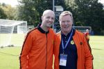 Amsterdam 21 september 2022
Koning Willem Alexander bezoekt sportdag van de Johan Cruyff foundation op de toekomst en in de Johan Cruyff Arena . Danny Cruyff Jordi Cruyff en zijn dochter Susila . Jordi Cruyff en Ronald Koeman