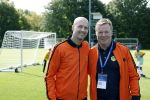 Amsterdam 21 september 2022
Koning Willem Alexander bezoekt sportdag van de Johan Cruyff foundation op de toekomst en in de Johan Cruyff Arena . Danny Cruyff Jordi Cruyff en zijn dochter Susila . Jordi Cruyff en Ronald Koeman