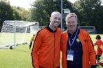Amsterdam 21 september 2022
Koning Willem Alexander bezoekt sportdag van de Johan Cruyff foundation op de toekomst en in de Johan Cruyff Arena . Danny Cruyff Jordi Cruyff en zijn dochter Susila . Jordi Cruyff en Ronald Koeman